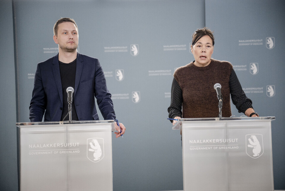 Naalakkersuisut holder pressemøde om bekymring for forsvarsaftale