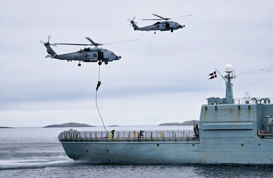 Militær opbygning i Arktis handler om styrkelse af defensive kapaciteter