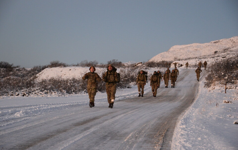 Uddannelse sluttede med march til indlandsisen