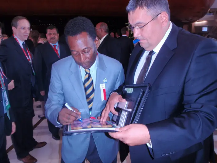 Meeting Pelé