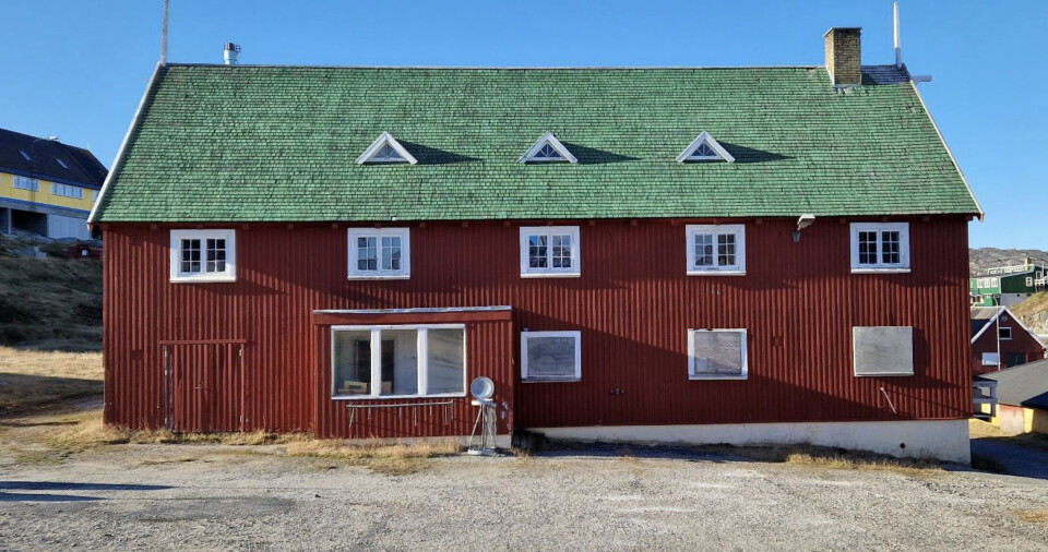 Bygningen som skal huse museet i Paamiut.