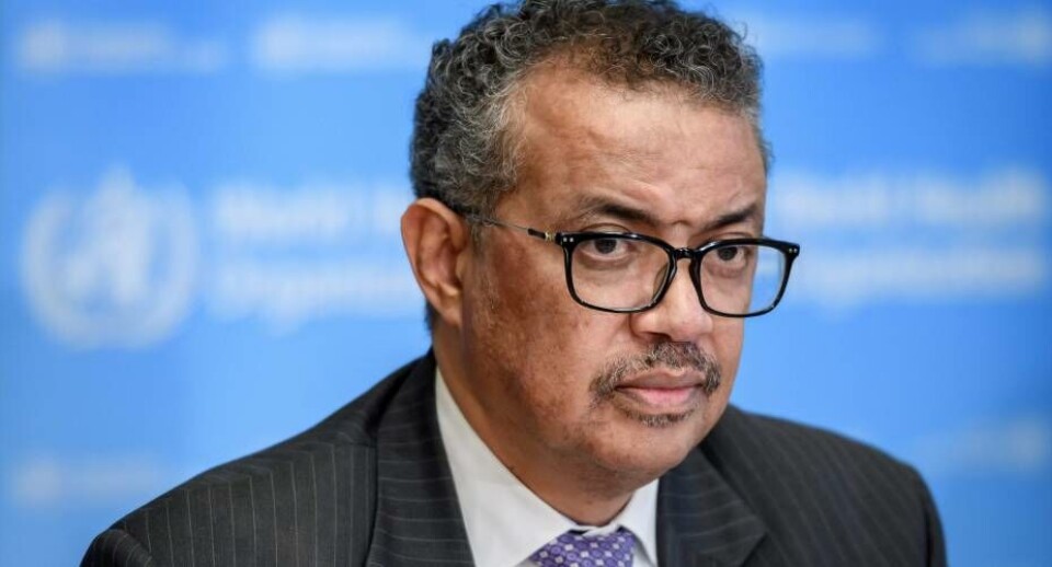 Chefen for WHO, Tedros Adhanom Ghebreyesus om pandemi: - Jeg er ikke bekymret for ordet, jeg er mere bekymret for, hvad verdens reaktion på det ord vil være.