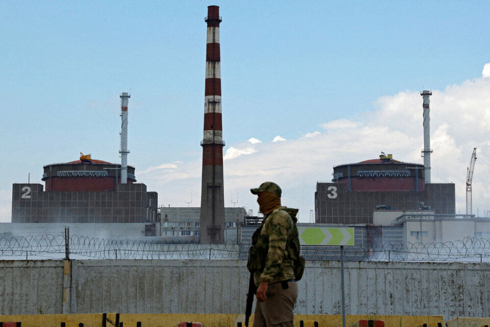 Området omkring atomkraftværket Zaporizjzja har den seneste tid været præget af heftige kampe.