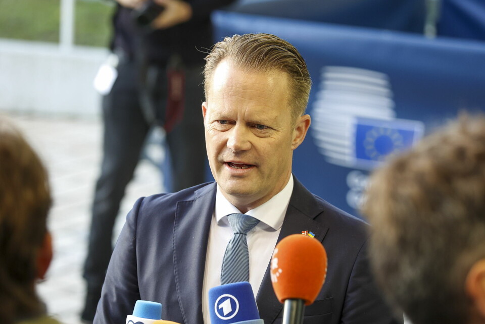 - Intet om Grønland, uden at Grønland er til stede, og ingenting om Færøerne uden deres tilstedeværelse, når det gælder og udenrigs- og sikkerhedspolitik. Det kan jeg sige tydeligt, siger Jeppe Kofod på et pressemøde fredag. (Arkivfoto))
