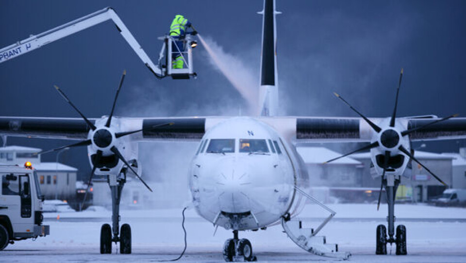 Flyet fra Danmark i dag torsdag er blevet yderligere forsinket. Det skyldes dårligt vejr og en passager, der blev syg. Genrefoto: Jørgen Chemnitz
