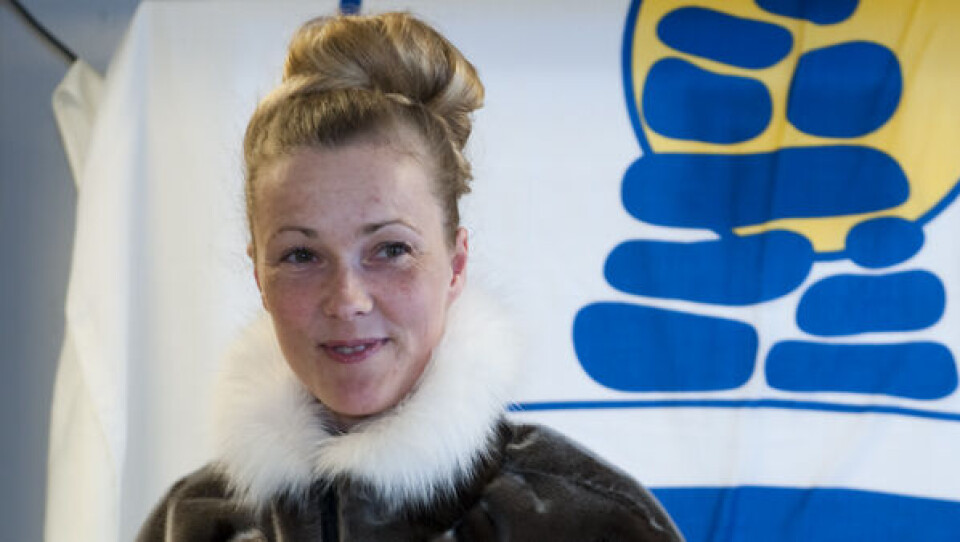 Stine Johansen er nu fungerende administrerende dirktør i Kommuneqarfik Sermersooq. Foto Leiff Josefsen