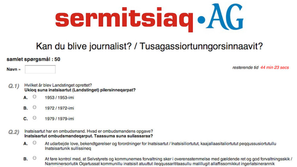 Kan du bliver journalist?