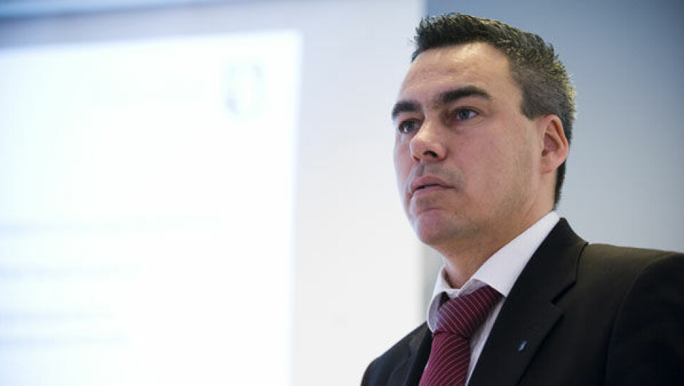 Palle Christiansen: – Det er nu billigere for os, at sende vore medarbejdere til Danmark over Island. Foto: Leiff Josefsen