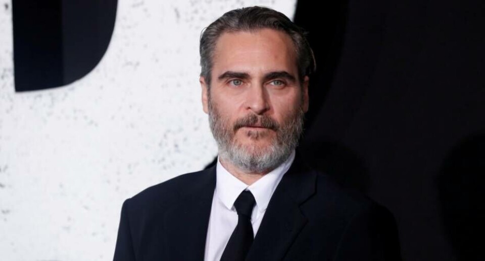 Joaquin Poenix ved premieren af 'Joker'
