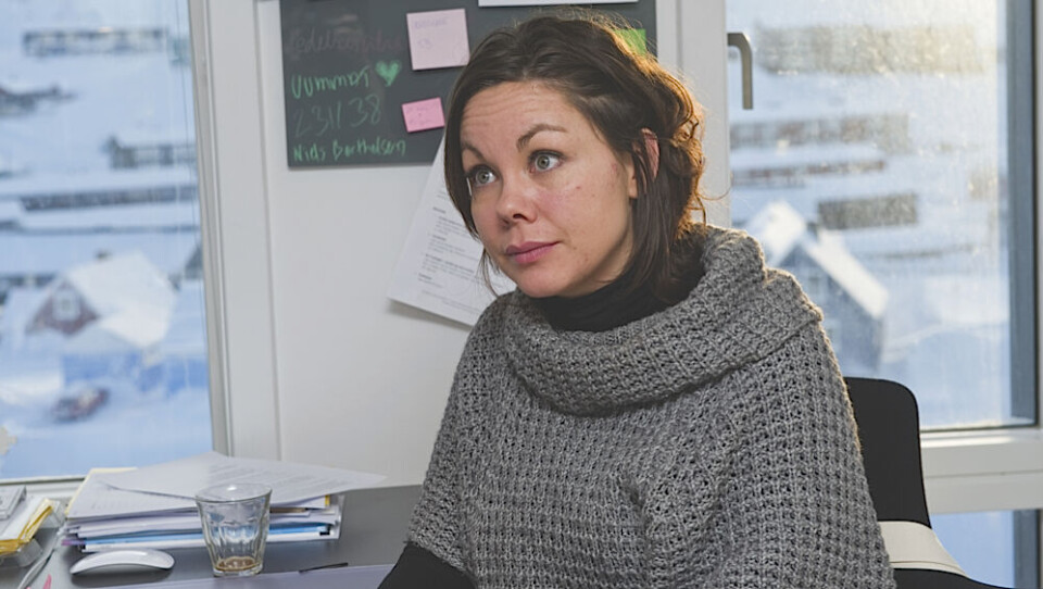 Aviâja Lyberth Lennert, formand for ligestillingsrådet: - Ligestilling er ikke en kvindesag, men en samfundssag. Ligestilling og kvindernes kampdag er to vidt forskellige ting. Foto: Leiff Josefsen