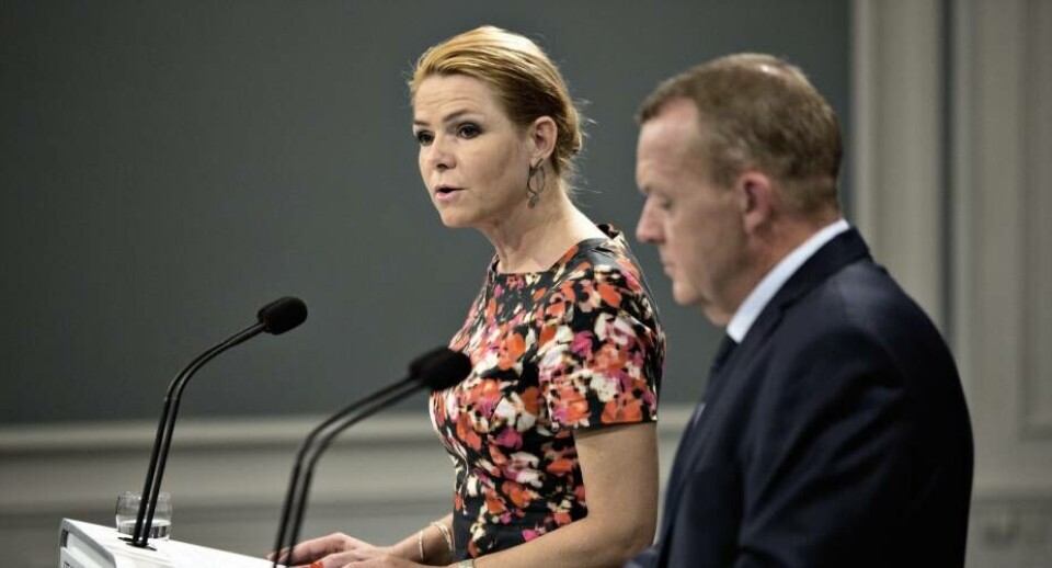 integrationsminister Inger Støjberg (V)