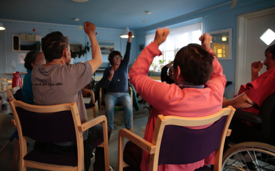 Paamiuts nye fysioterapeut Elna Søndergaard er allerede i gang med sit arbejde