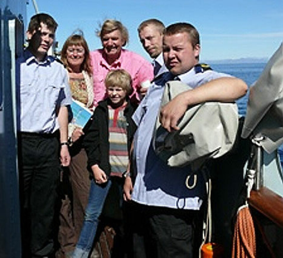 Troels Kløvedal på et tidligere togt i grønlandske farvande. Foto: Grønlnads Kommando.