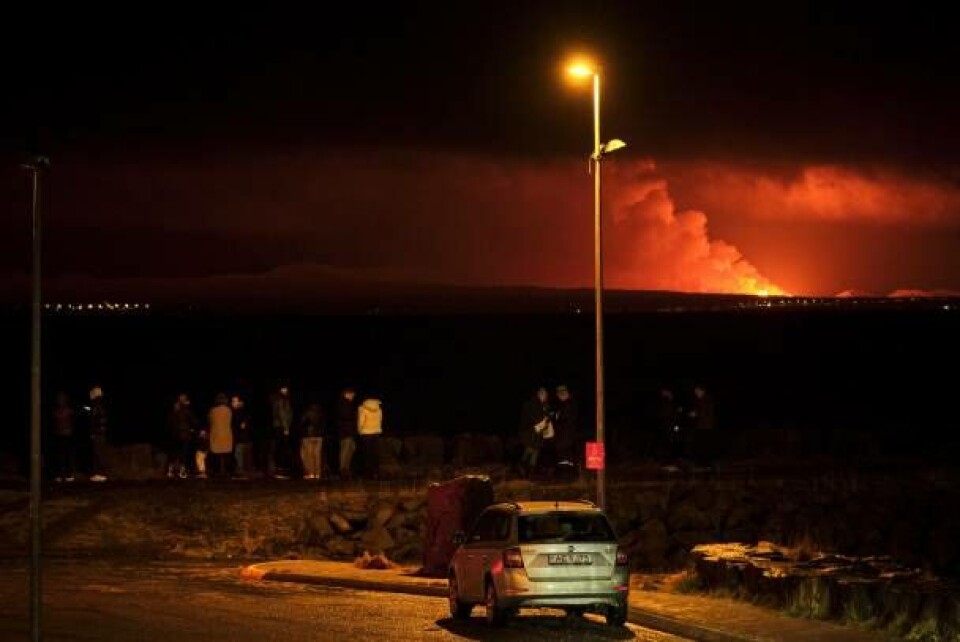 Mange islændingene fik set jordskælvet på sikker afstand