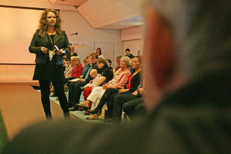 Nickie Isaksen er med på den store modemesse i København, der afvikles i disse dage.