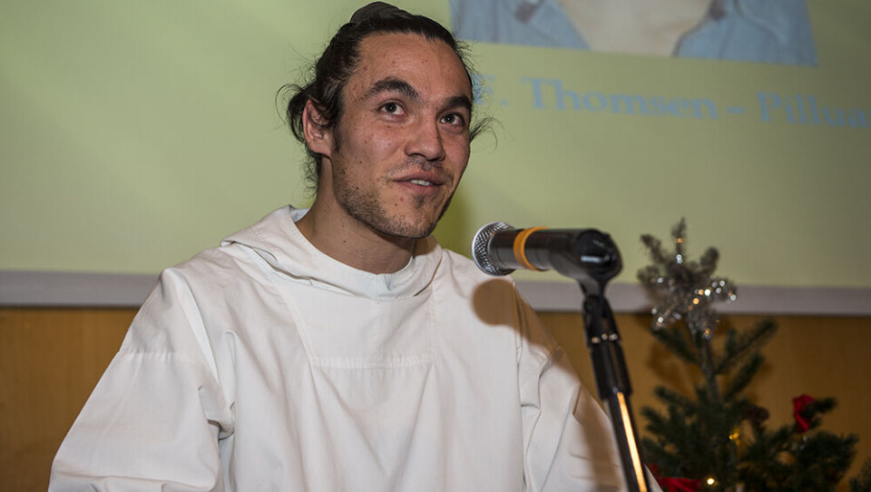 Miké Thomsen er lige nu aktuel i forestillingen 'Ni hao Nuuk'