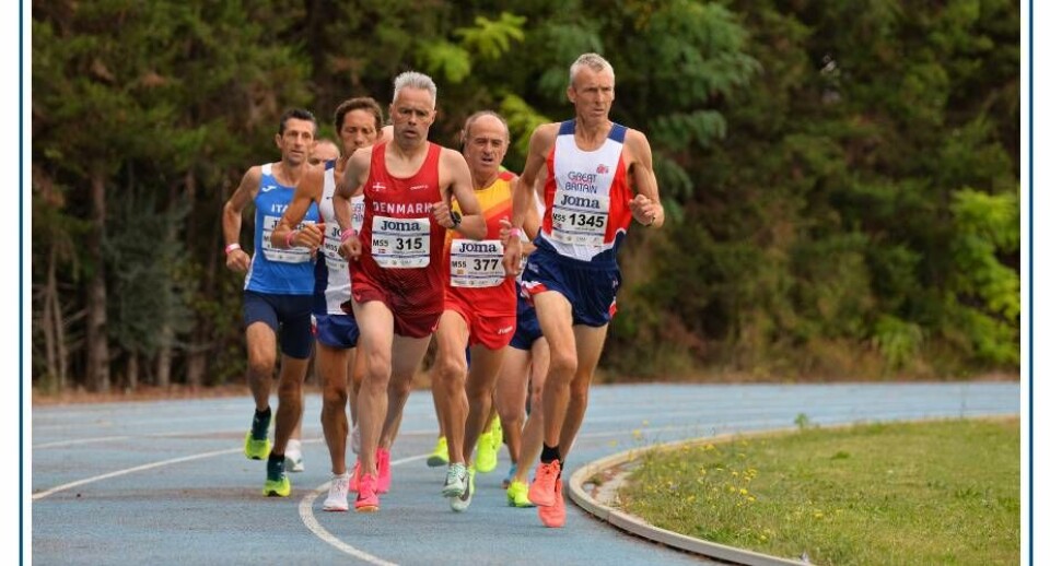 Kim Ringsted-Godtfredsen er begyndt at løbe igen efter flere års pause på grund af knæskade. Han har netop afsluttet EM Masters i Italien sidste uge og er klar på at løbe i EM til næste år.