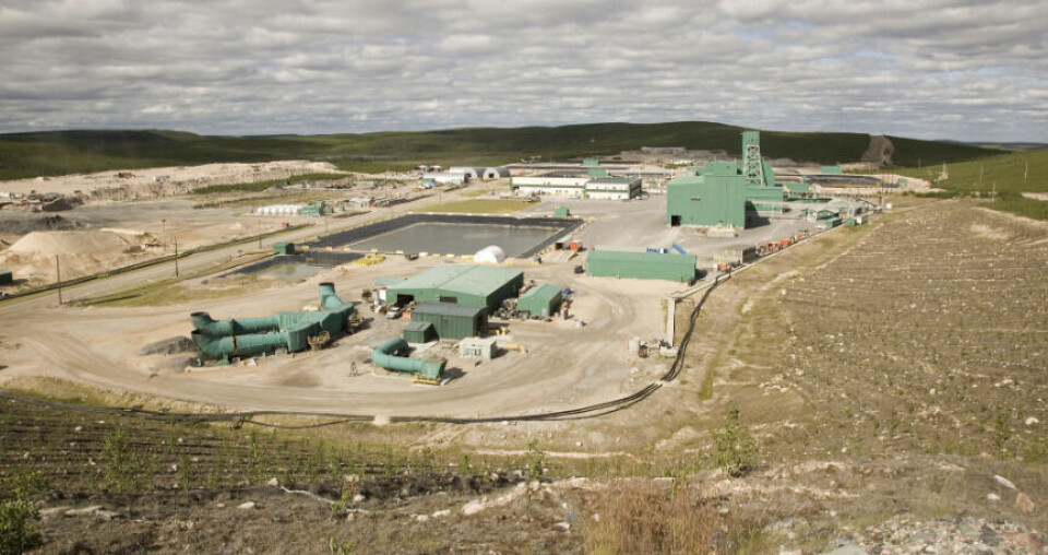 Det franske uranselskab har uranminer verden over. Her ses selskabets mine i Canada ved The Mac Arthur River Camp, Saskatchewan. Orano