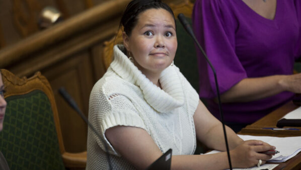 Arkivfoto: Doris Jakobsen i Folketingets. Foto: Jan Sommer