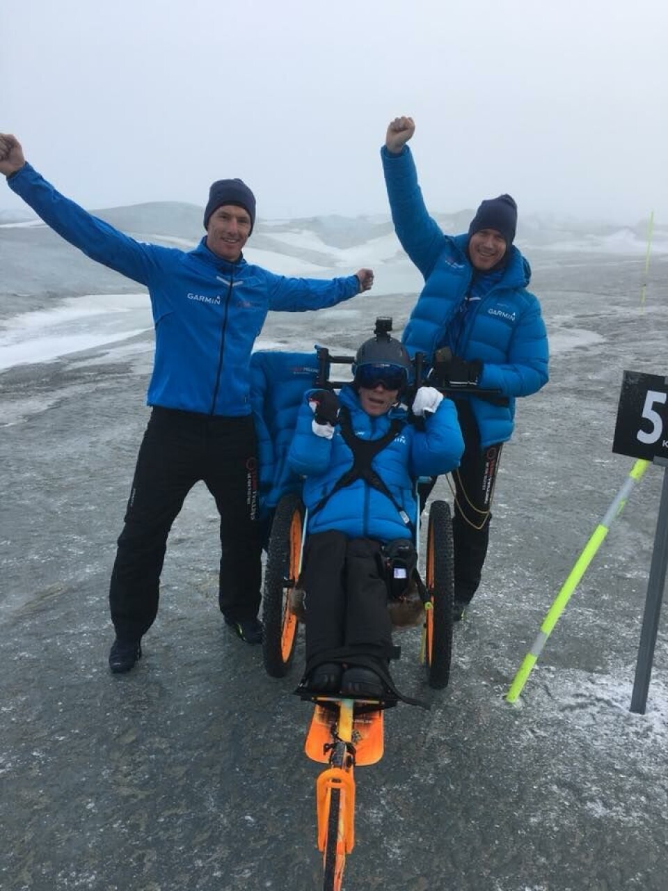 på indlandsisen Team Tvilling