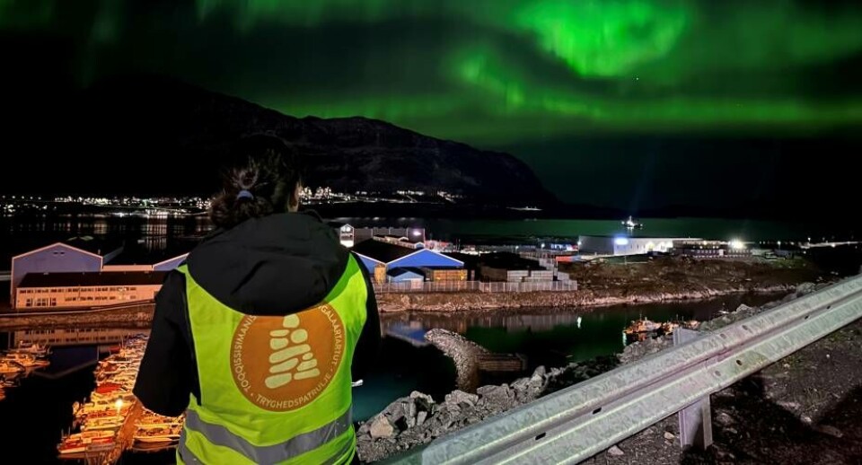 Tryghedspatruljen er genkendelige ved deres selvlysende gule veste.