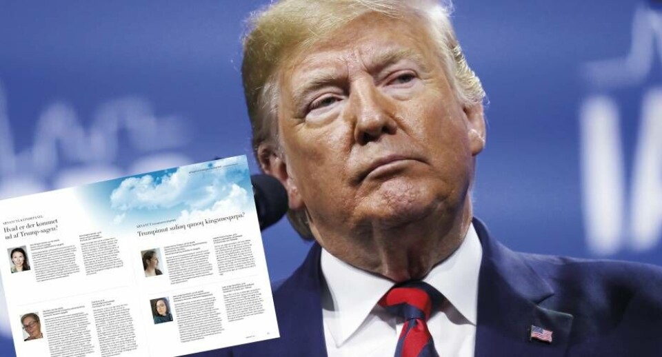 Arnanuts kvindepanel: Der er også kommet noget godt ud af Trumps købstilbud