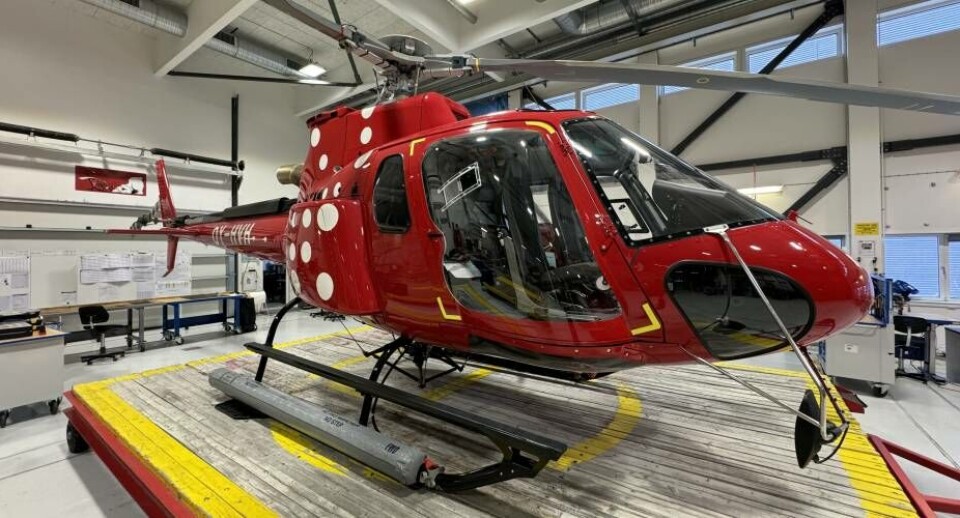 s nye H125-helikoptere dufter af lak og læder akkurat som en ny bil. Air Greenland