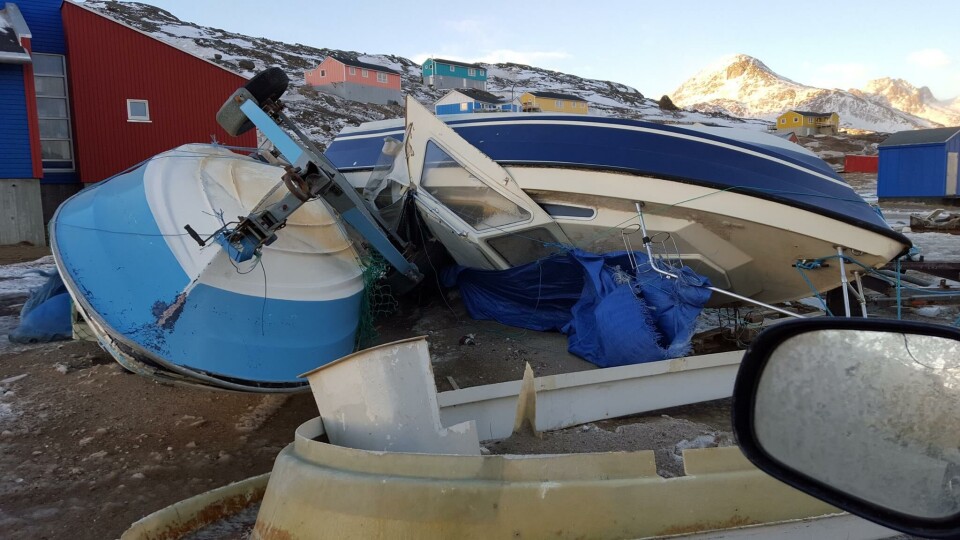 Når piteraqen rammer, fører det ofte til omfattende skader