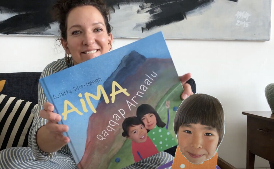 Bolatta Silis-Høeghs billedbog 'Aima Qaqqap Arnaalu' er nomineret til Nordisk Råds børne- og ungdomslitteraturpris.
