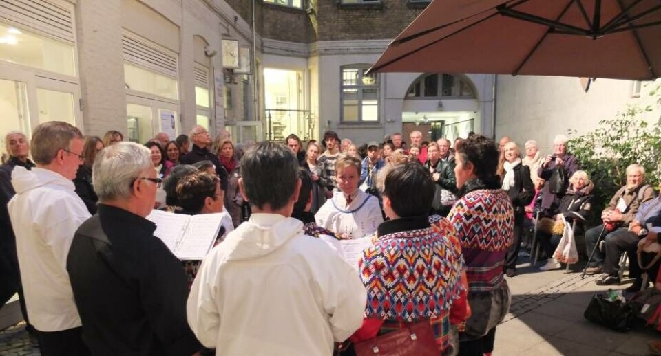 Billede fra den københavnske kulturnat 11. oktober 2013