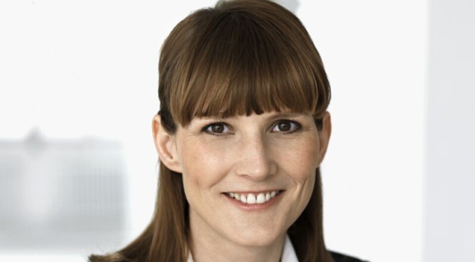 Socialminister Benedikte Kjær var ikke i økonomisk gavehumør under samråd. Foto: Socialministeriet.