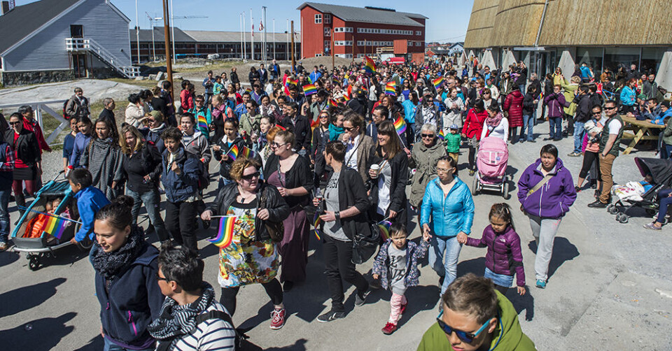 På grund af restriktioner har det ikke været muligt i år at arrangere parade i Nuuk. Men LGBT skal markere ti-års jubilæet med en video