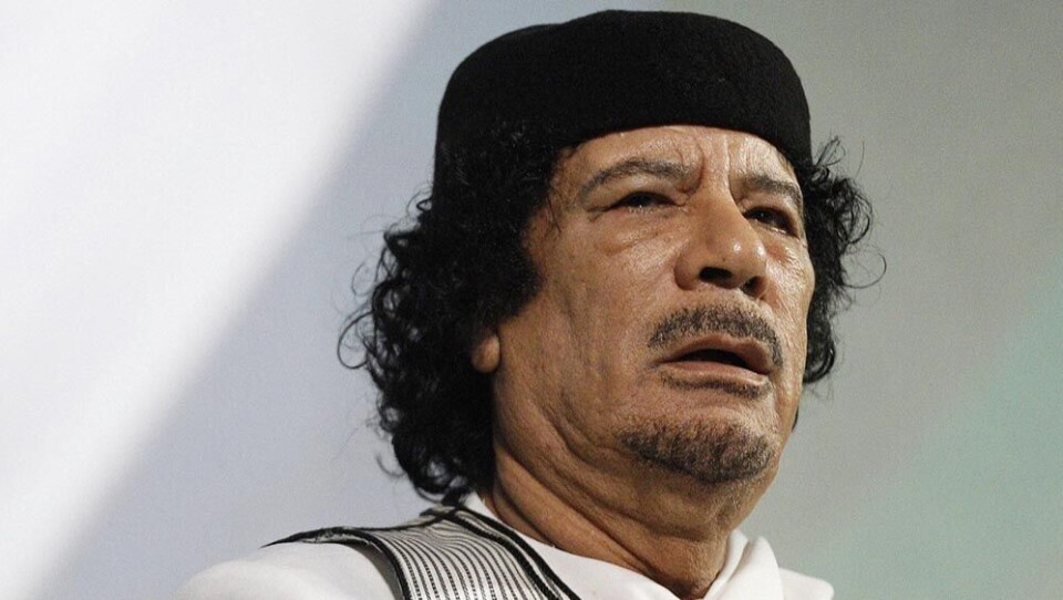 Muammar Gaddafi. Foto: Max Rossi