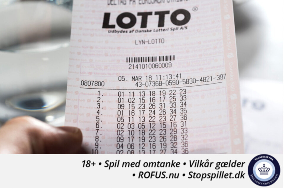 Lotto-million gik til Grønland
