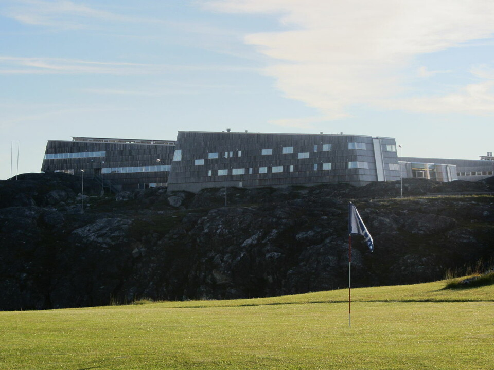 Golfbanen i Nuuk