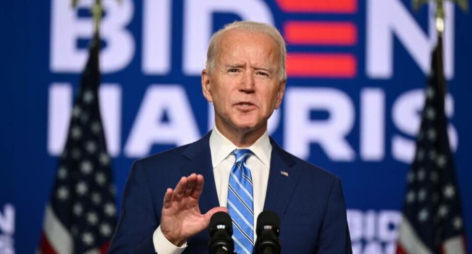 Demokraternes Joe Biden vinder delstaten Pennsylvania og dermed USA's præsidentvalg