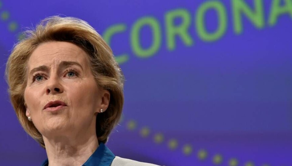 Før afstemning: Ursula von der Leyen lover at fastholde klimamål
