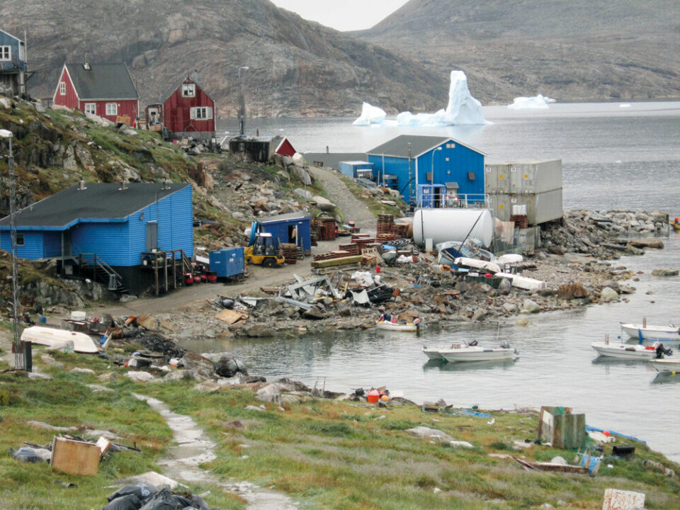 Nuussuaq, landanlæg, fiskefabrik, Upernavik Seafood, Royal Greenland