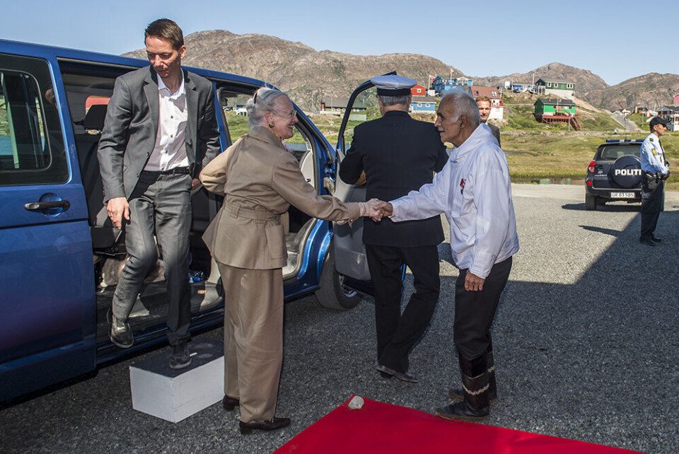 Regentparret, Sisimiut, 170715, ungdomshuset, Larseeraq Skifte