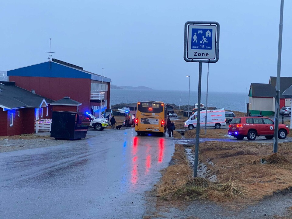 Brand i børnehjem i Nuuk