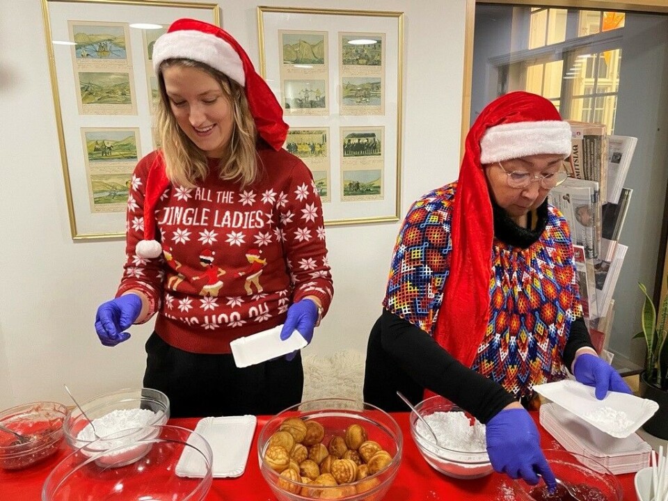 Æbleskiver og glögg er et must i december i Aarhus