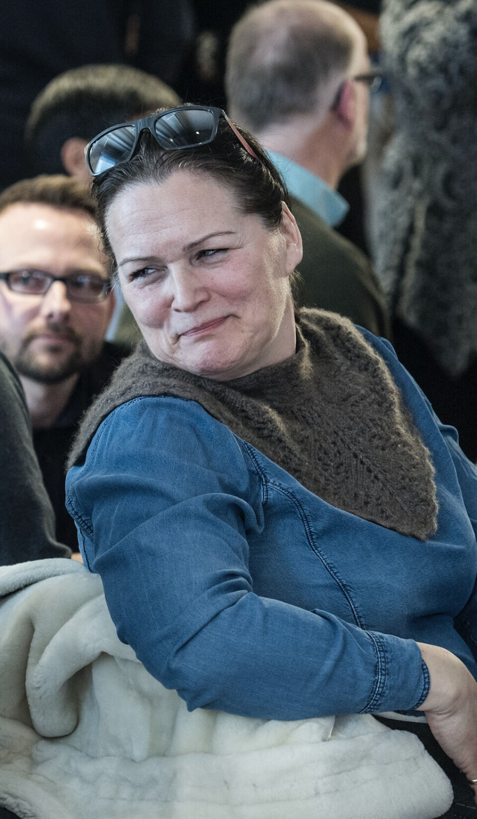 Bitten Høegh-Dam ses her under kommunalvalgkampen i 2017, hvor hun stillede op for Siumut i hovedstaden. Hun blev ikke valgt og hun og hendes mand er siden flyttet til Narsaq.