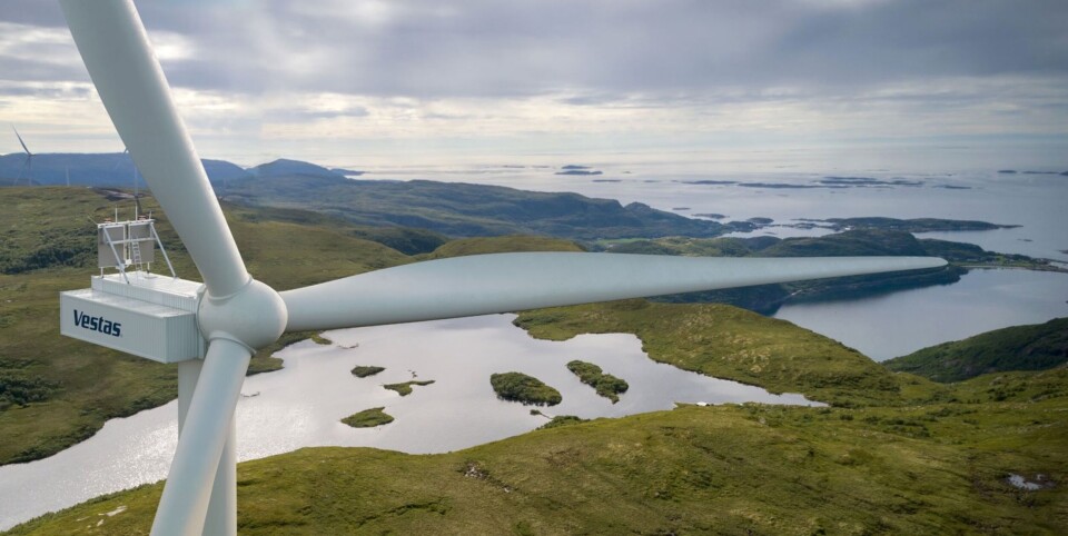 Anori A/S vil bruge møller fra Vestas.