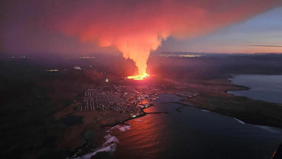 En vulkan nord for den islandske by Grindavik er søndag morgen gået i udbrud. Byens borgere blev evakueret lørdag aften.