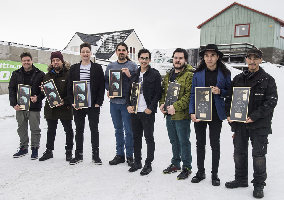 Nanook og Inuk har solgt over 3.000 cd'er - det udløser guldplade til begge musikbands