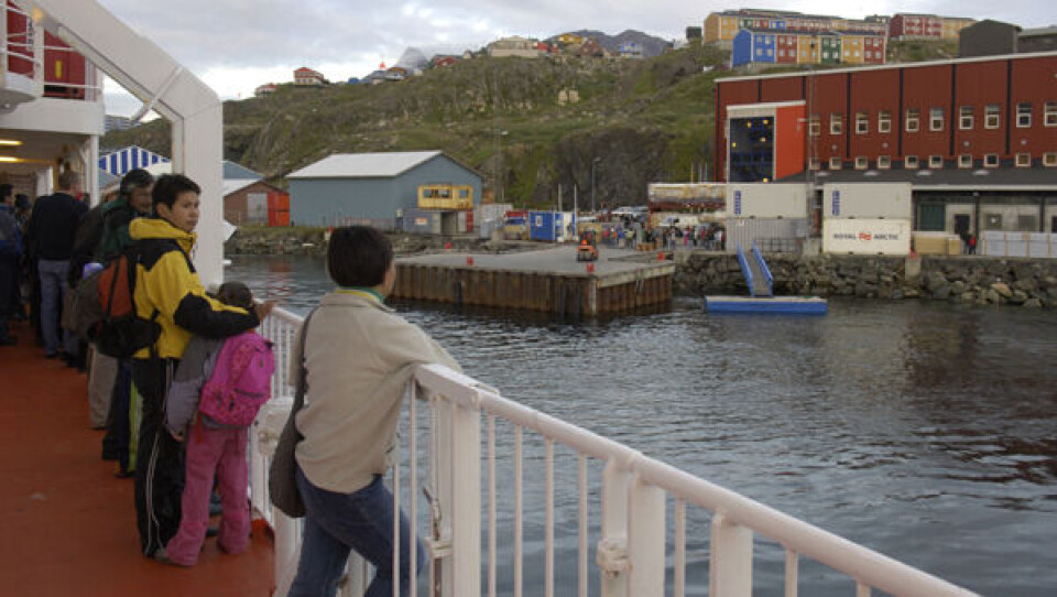 En enig kommunalbestyrelse i Qeqqata Kommunia har enstemmigt godkendt at havnen i Sisimiut skal udvides. Foto: Leiff Josefsen.