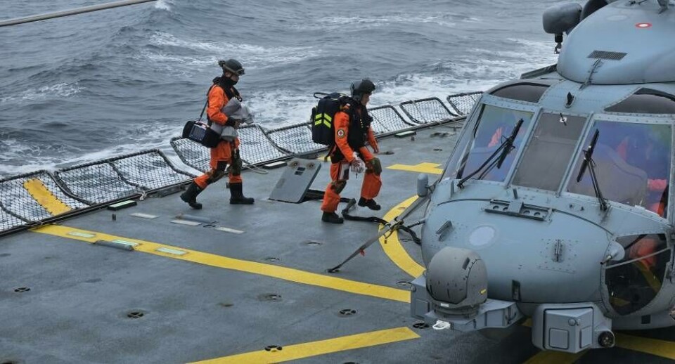 Vædderens Seahawk er rykket for anden gang i løbet af to uger, da en passager fik et ildebefindende under en sejlads i Sydgrønland.