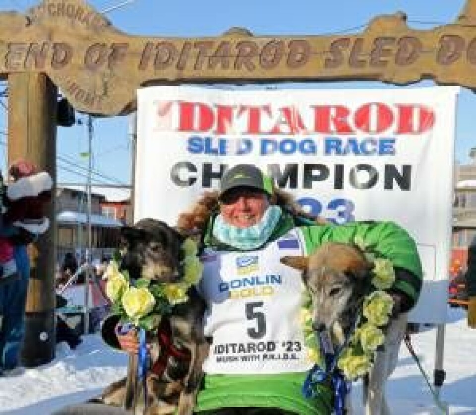 Ryan Redington i Nome.