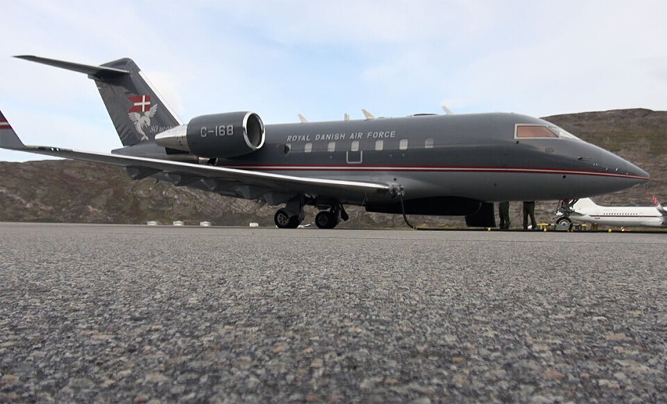 Challenger flytter permanent til Kangerlussuaq
