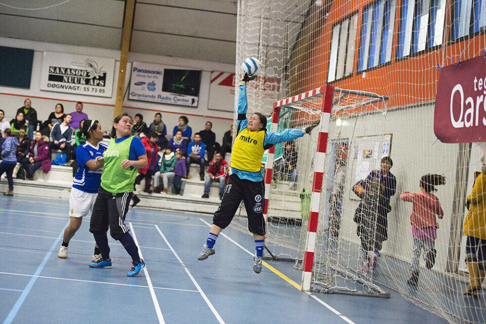 Ni spillere hos piger og drenge bliver udtaget til Arctic Winter Games efter GM i indendørsfodbold futsal